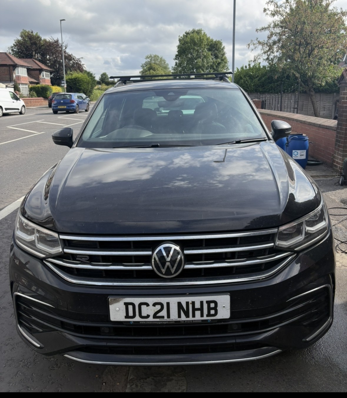 Car before detailing