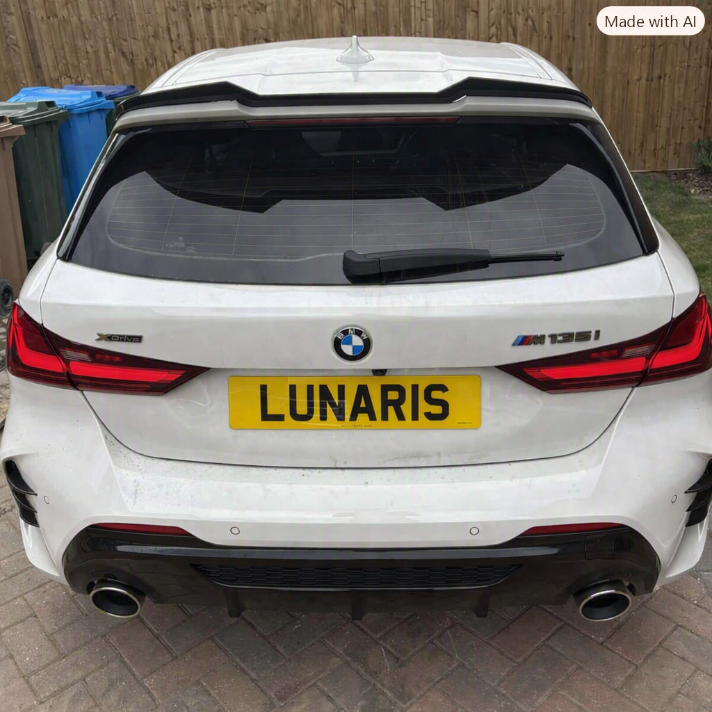 car on a driveway before detailing